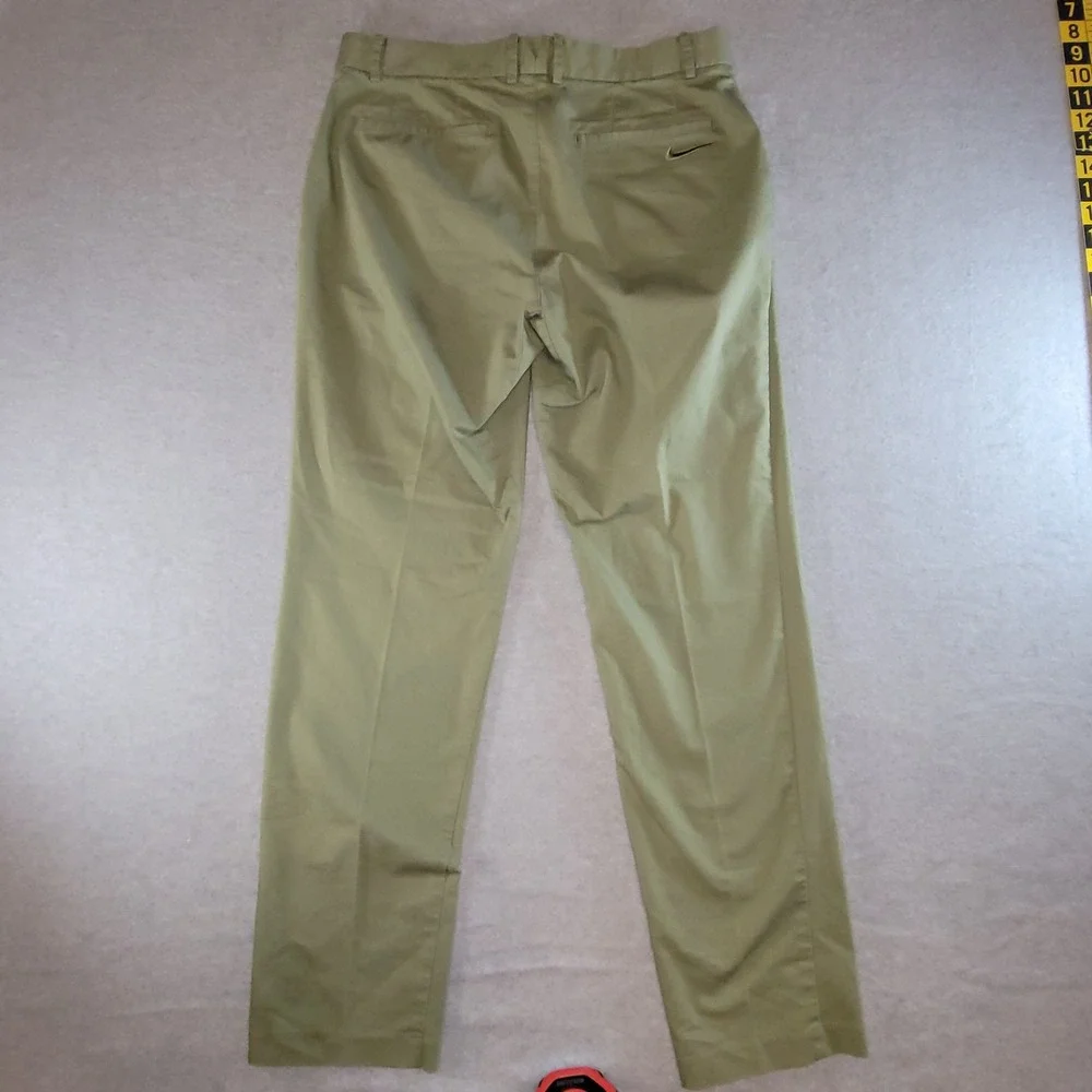 Nike Golf Modern Fit Dri-FIT Pants Mens 32x32 Olive Green Chinos 833190-387